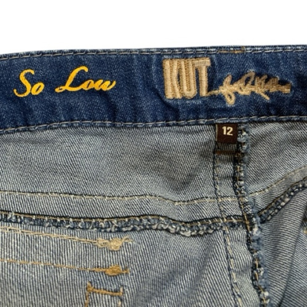 Kut from the Kloth So Low Women's Boot Cut Jeans - Classic Blue - Picture 10 of 13